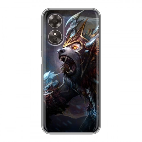 Дизайнерский силиконовый чехол для OPPO A17 Dota 2