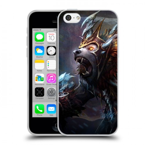 Дизайнерский пластиковый чехол для Iphone 5c Dota 2