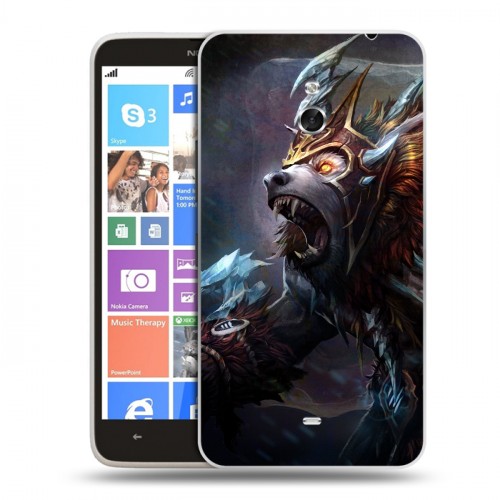 Дизайнерский пластиковый чехол для Nokia Lumia 1320 Dota 2