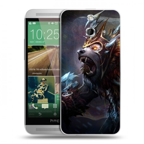 Дизайнерский пластиковый чехол для HTC One E8 Dota 2