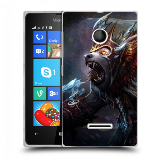 Дизайнерский пластиковый чехол для Microsoft Lumia 435 Dota 2