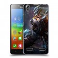 Дизайнерский пластиковый чехол для Lenovo A6000 Dota 2