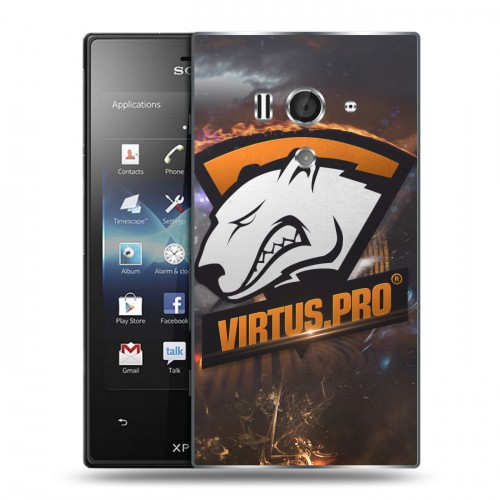 Дизайнерский пластиковый чехол для Sony Xperia acro S Dota 2