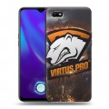 Дизайнерский силиконовый с усиленными углами чехол для OPPO A1k Dota 2