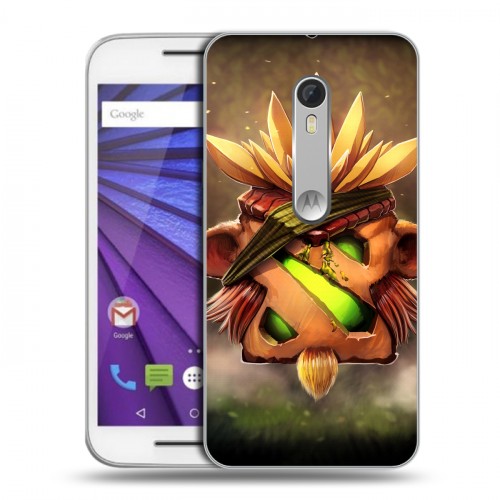 Дизайнерский пластиковый чехол для Lenovo Moto G Dota 2