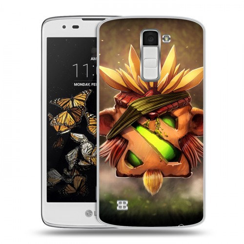 Дизайнерский пластиковый чехол для LG K8 Dota 2