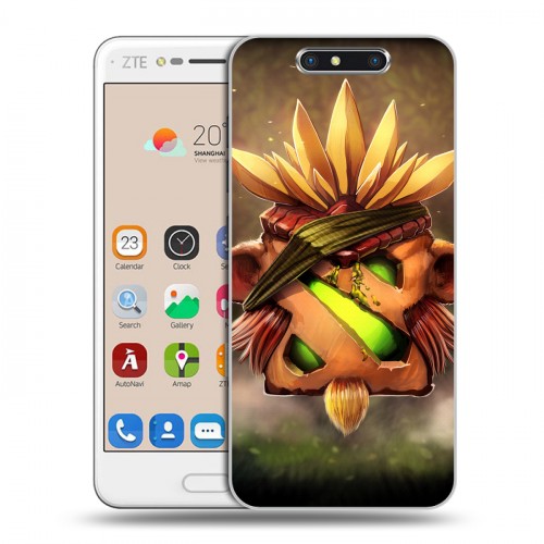 Дизайнерский пластиковый чехол для ZTE Blade V8 Dota 2