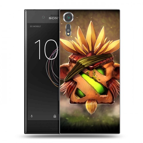 Дизайнерский пластиковый чехол для Sony Xperia XZs Dota 2