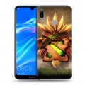 Дизайнерский пластиковый чехол для Huawei Y6 (2019) Dota 2