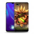 Дизайнерский силиконовый с усиленными углами чехол для OPPO A1k Dota 2