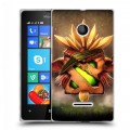 Дизайнерский пластиковый чехол для Microsoft Lumia 435 Dota 2