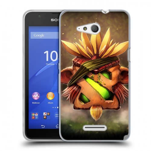 Дизайнерский пластиковый чехол для Sony Xperia E4g Dota 2