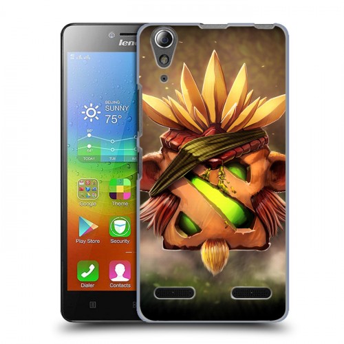 Дизайнерский пластиковый чехол для Lenovo A6000 Dota 2