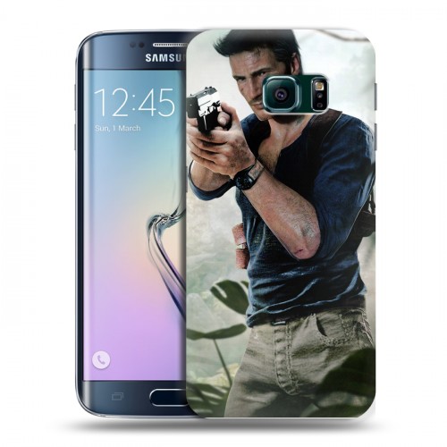 Дизайнерский пластиковый чехол для Samsung Galaxy S6 Edge Uncharted
