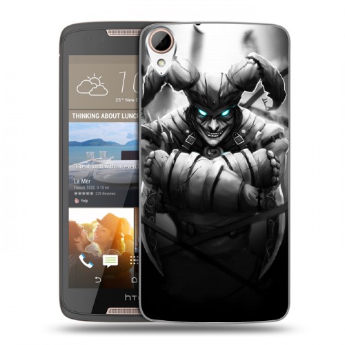 Дизайнерский пластиковый чехол для HTC Desire 828 League of Legends