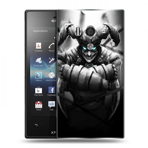 Дизайнерский пластиковый чехол для Sony Xperia acro S League of Legends