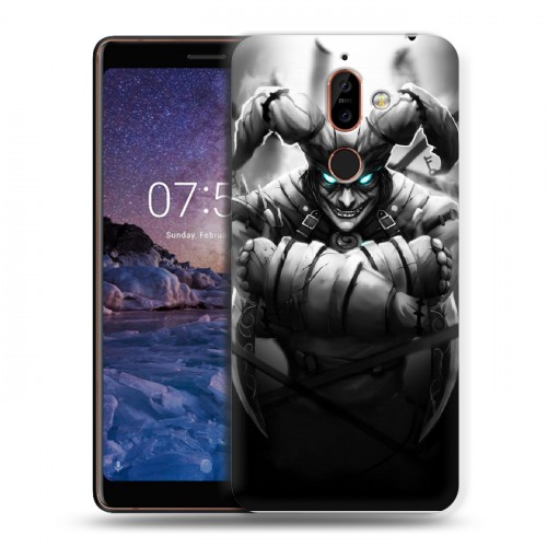 Дизайнерский пластиковый чехол для Nokia 7 Plus League of Legends