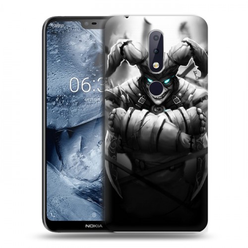 Дизайнерский пластиковый чехол для Nokia 6.1 Plus League of Legends