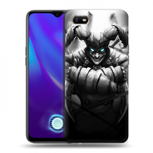 Дизайнерский пластиковый чехол для OPPO A1k League of Legends