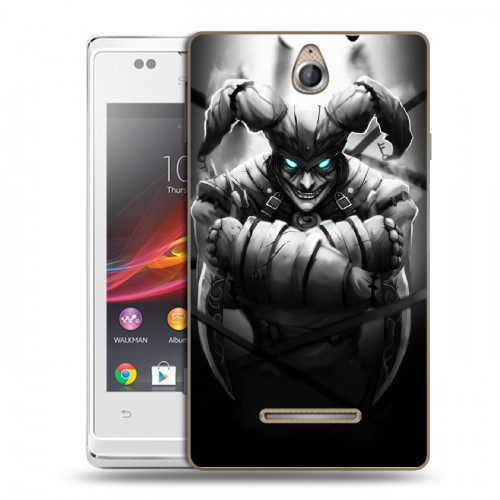 Дизайнерский пластиковый чехол для Sony Xperia E League of Legends