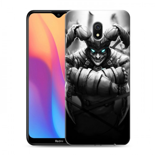 Дизайнерский силиконовый с усиленными углами чехол для Xiaomi RedMi 8A League of Legends