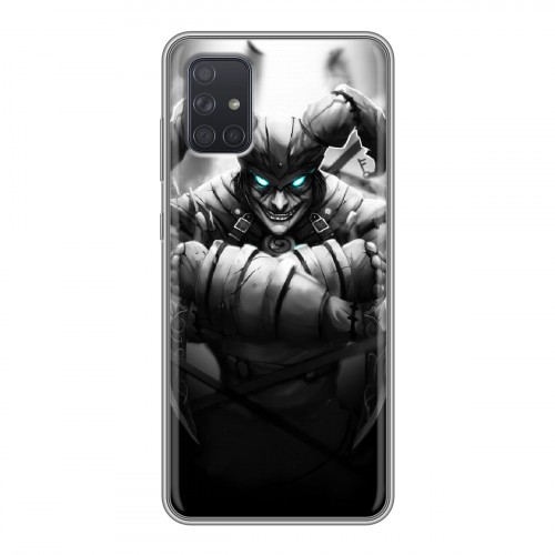 Дизайнерский силиконовый чехол для Samsung Galaxy A71 League of Legends