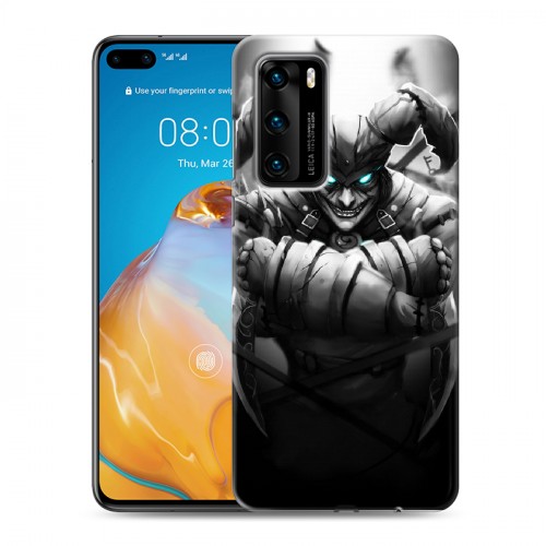 Дизайнерский пластиковый чехол для Huawei P40 League of Legends