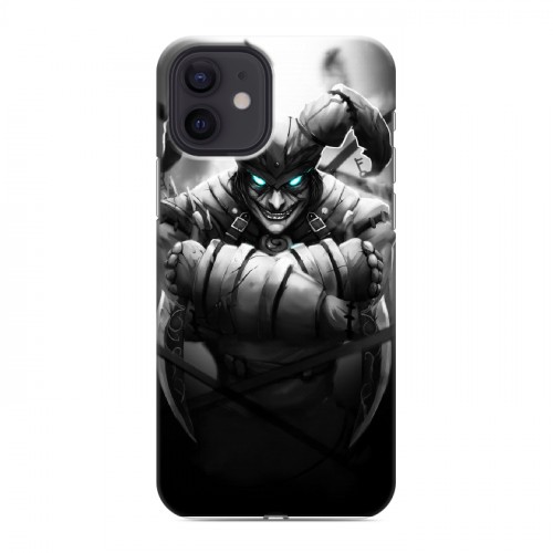 Дизайнерский силиконовый чехол для Iphone 12 League of Legends