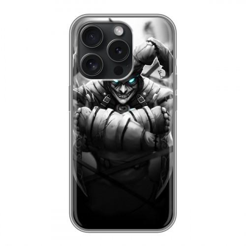 Дизайнерский силиконовый чехол для Iphone 15 Pro League of Legends