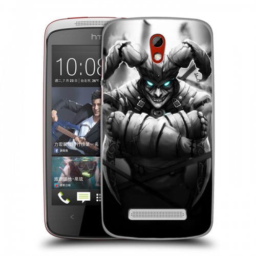 Дизайнерский пластиковый чехол для HTC Desire 500 League of Legends