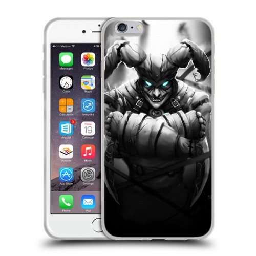 Дизайнерский силиконовый чехол для Iphone 6 Plus/6s Plus League of Legends