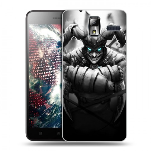 Дизайнерский силиконовый чехол для Lenovo S580 Ideaphone League of Legends