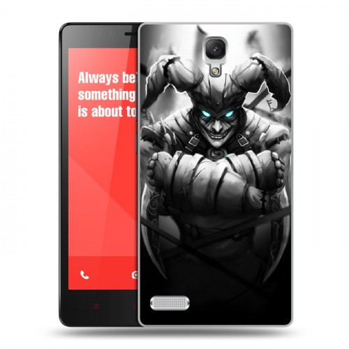 Дизайнерский силиконовый чехол для Xiaomi RedMi Note League of Legends