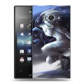 Дизайнерский пластиковый чехол для Sony Xperia acro S League of Legends