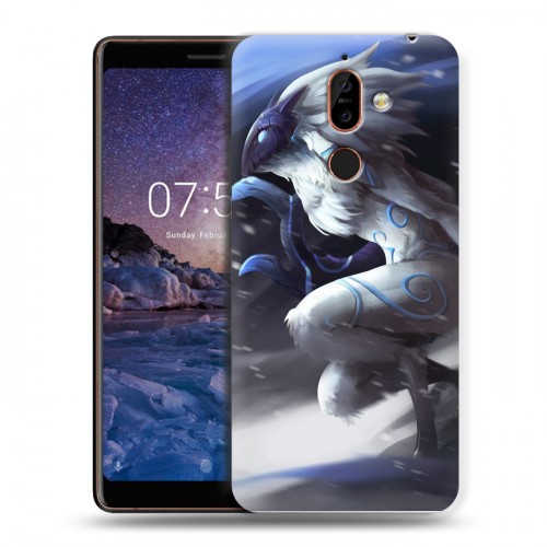 Дизайнерский пластиковый чехол для Nokia 7 Plus League of Legends