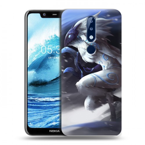 Дизайнерский пластиковый чехол для Nokia 5.1 Plus League of Legends