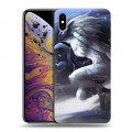 Дизайнерский силиконовый чехол для Iphone Xs Max League of Legends