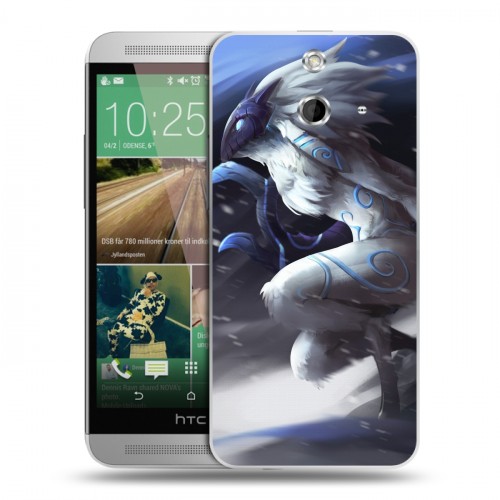Дизайнерский пластиковый чехол для HTC One E8 League of Legends