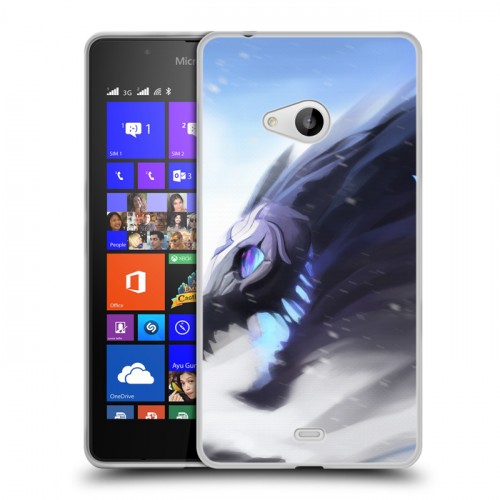 Дизайнерский пластиковый чехол для Microsoft Lumia 540 League of Legends