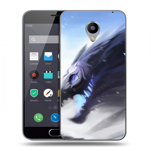 Дизайнерский пластиковый чехол для Meizu M2 Note League of Legends