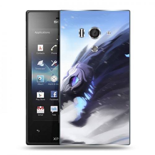 Дизайнерский пластиковый чехол для Sony Xperia acro S League of Legends