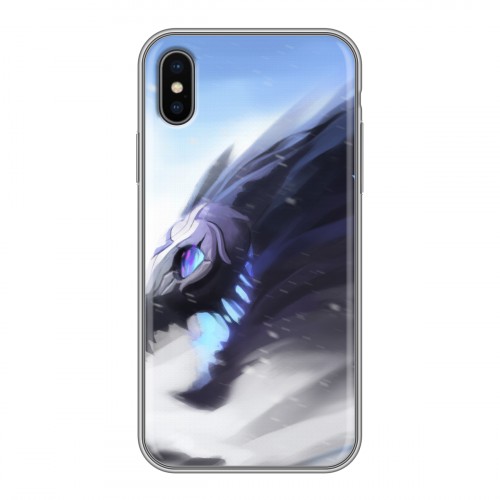 Дизайнерский силиконовый чехол для Iphone x10 League of Legends