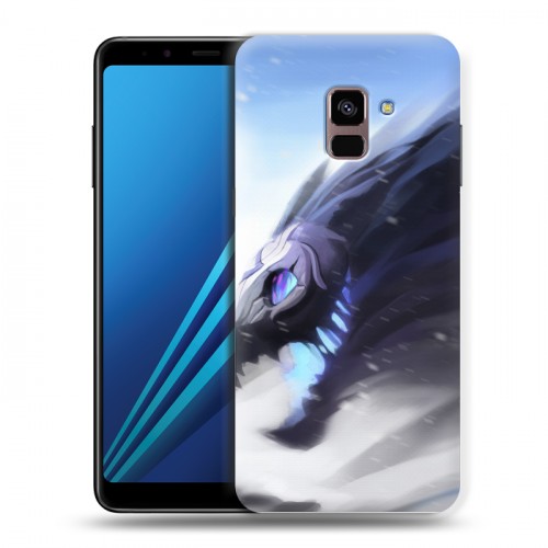 Дизайнерский пластиковый чехол для Samsung Galaxy A8 Plus (2018) League of Legends