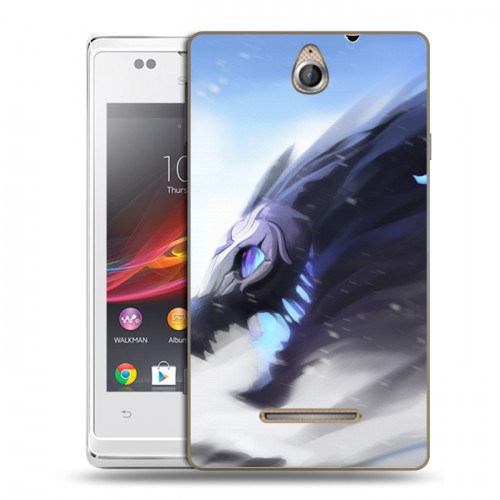 Дизайнерский пластиковый чехол для Sony Xperia E League of Legends