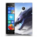 Дизайнерский пластиковый чехол для Microsoft Lumia 435 League of Legends