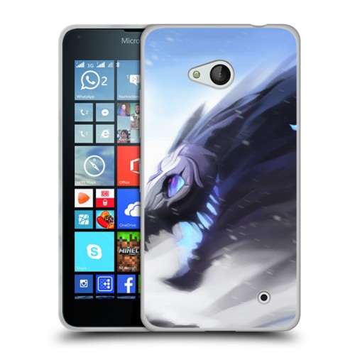 Дизайнерский пластиковый чехол для Microsoft Lumia 640 League of Legends