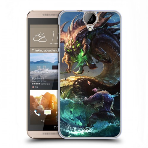 Дизайнерский пластиковый чехол для HTC One E9+ League of Legends