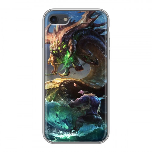 Дизайнерский силиконовый чехол для Iphone 7 League of Legends