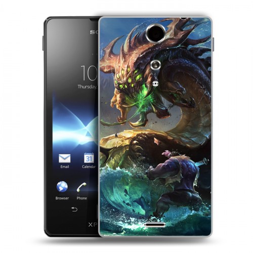 Дизайнерский пластиковый чехол для Sony Xperia TX League of Legends