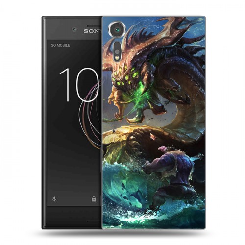 Дизайнерский пластиковый чехол для Sony Xperia XZs League of Legends